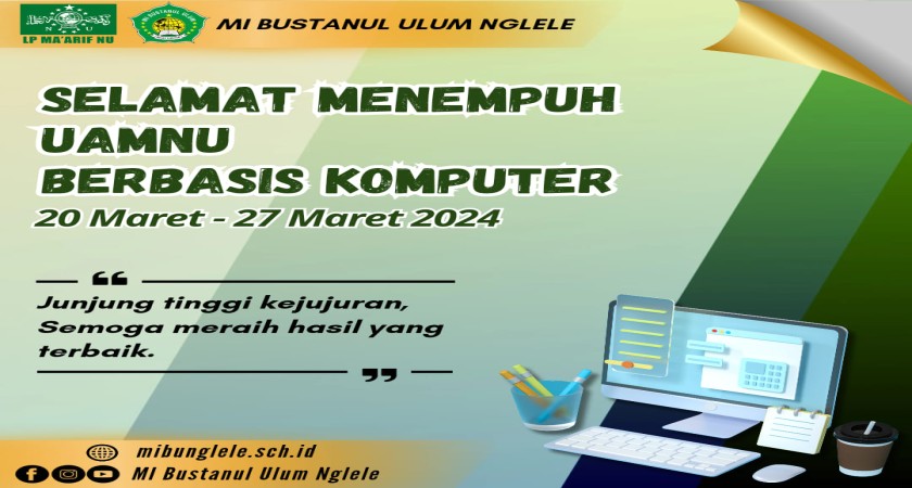 UAMNU-BK MI BUSTANUL ULUM NGLELE TAHUN PELAJARAN 2023/2024