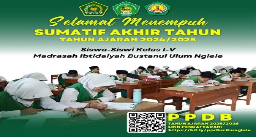 SELAMAT MENEMPUH SUMATIF AKHIR TAHUN (SAT) TAHUN PELAJARAN 2024/2025