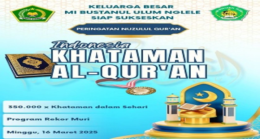 KELUARGA BESAR MI BUSTANUL ULUM NGLELE IKUT SERTA DALAM MENSUKSESKAN