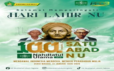 SELAMAT HARI LAHIR NAHDLATUL ULAMA 1 ABAD NU (1926-2026)