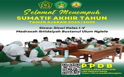 SELAMAT MENEMPUH SUMATIF AKHIR TAHUN (SAT) TAHUN PELAJARAN 2024/2025